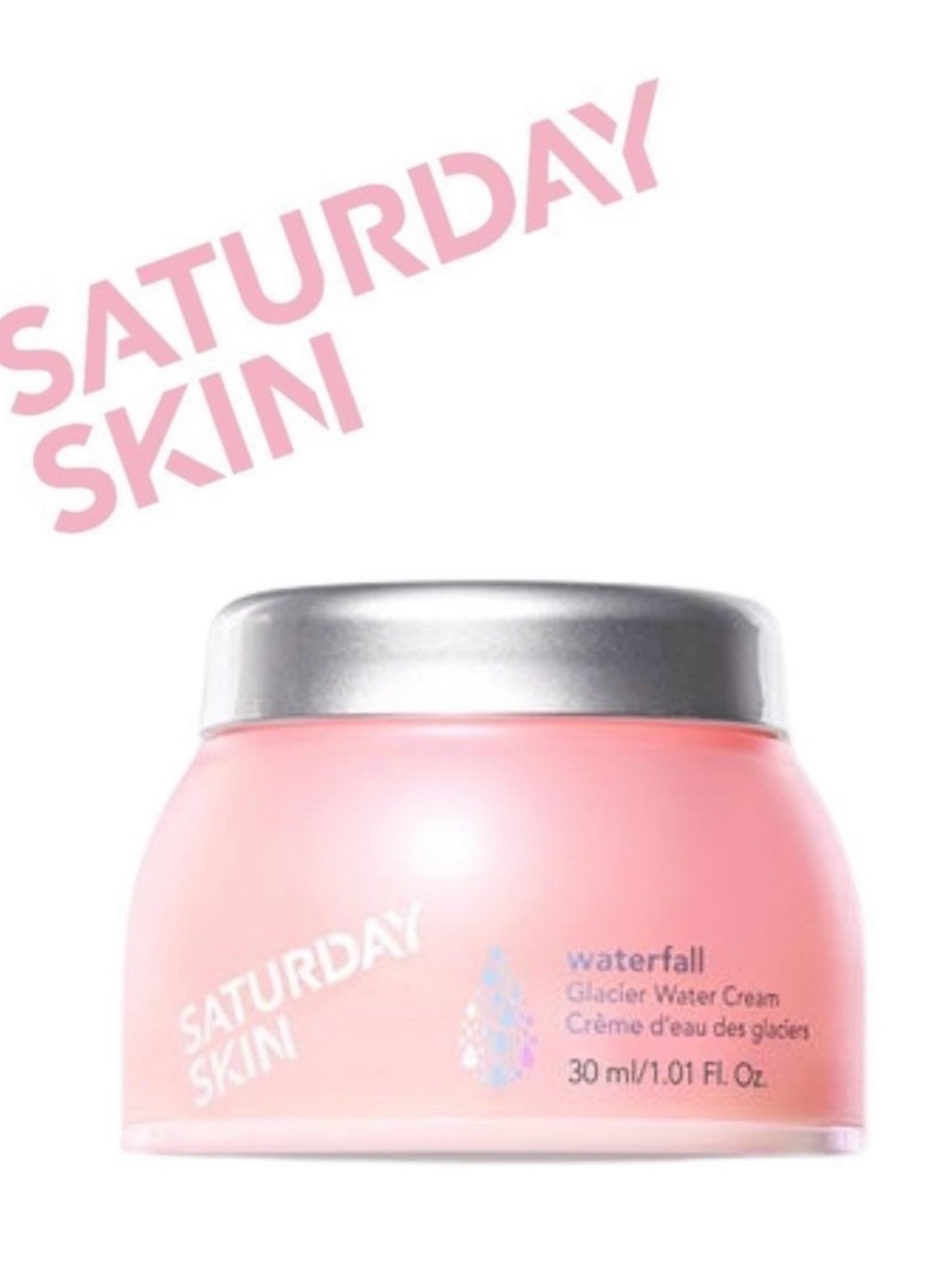 SATURDAY SKIN Waterfall Glacier Water Cream Moisturizer 1.69oz - Picture 10 of 11